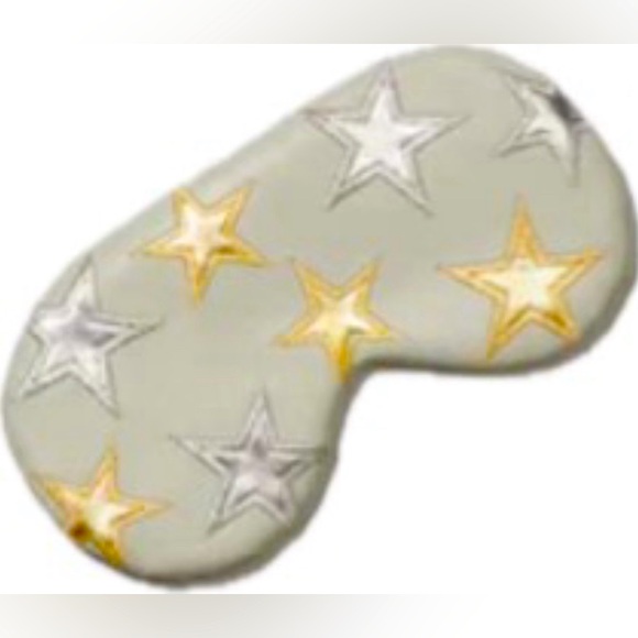 NIB FREE PEOPLE & UNDERSTATED LEATHER STARRY🌟EYED TRAVEL👁️MASK-MINT,OS,BNIB✨LE - Picture 1 of 5